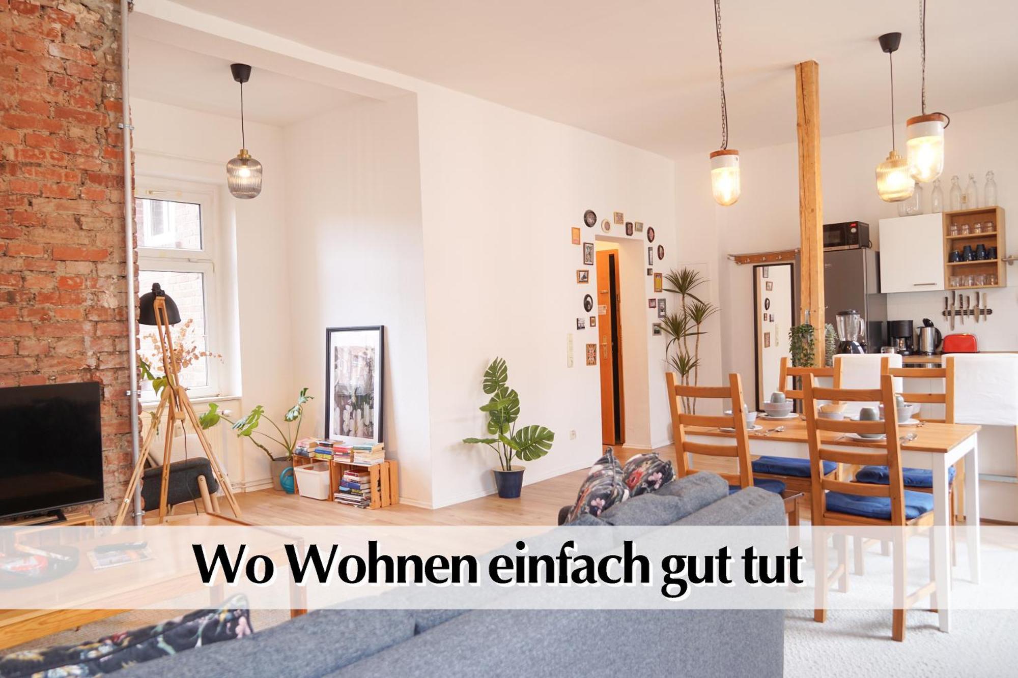 에르푸르트 Helles Altbau-Loft Mit Kingsize Bett, Smart-Tv, Etc 아파트 외부 사진